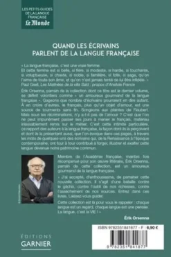 Quand les écrivains parlent de la langue française, Virginie Lérot