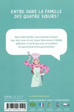 Quatre soeurs Tome 9 : 4 soeurs à l'atelier pâtisserie, Sophie Rigal-Goulard