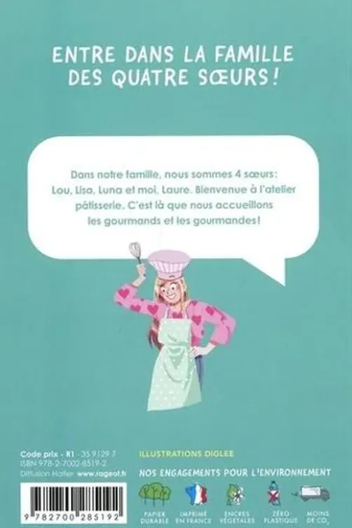 Quatre soeurs Tome 9 : 4 soeurs à l'atelier pâtisserie, Sophie Rigal-Goulard