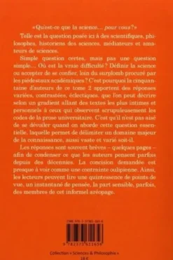 Qu'est-ce que la science... pour vous ? Tome 2, Marc Silberstein