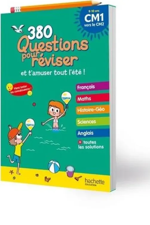 380 questions pour réviser CM1 vers le CM2. Avec un crayon, Michèle Lecreux