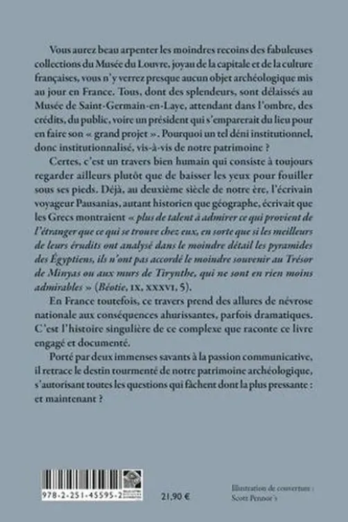 Qui a peur de l'archéologie ?. La France face à son passé, Jean-Paul Demoule