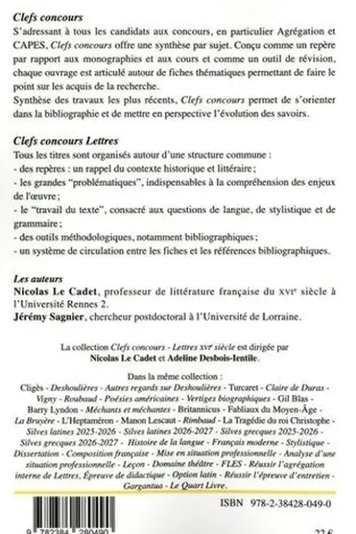 Rabelais, Pantagruel, Nicolas Le Cadet