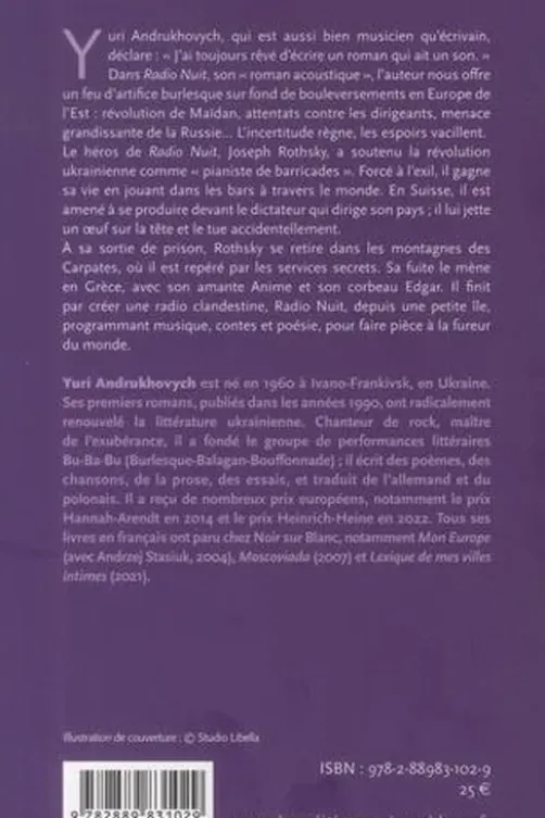 Radio nuit, Yuri Andrukhovych