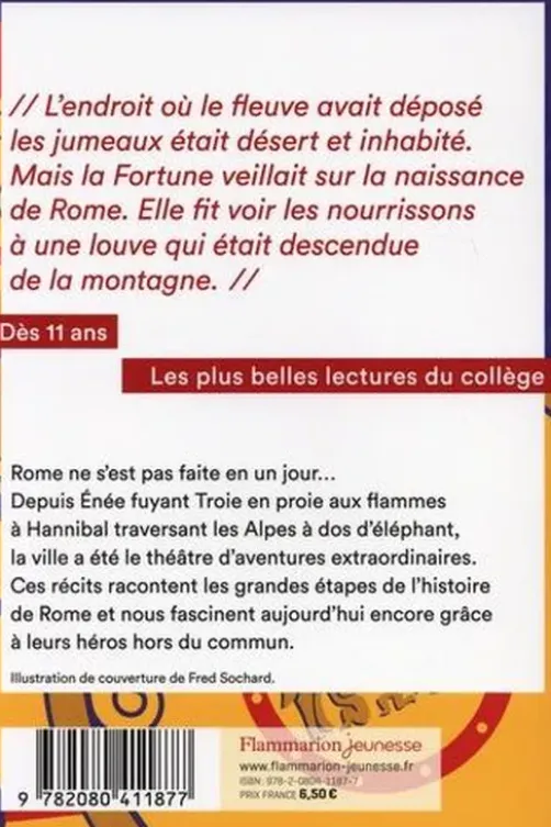 12 récits et légendes de Rome, Michel Laporte