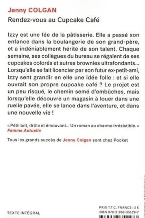 Rendez-vous au Cupcake Café, Jenny Colgan