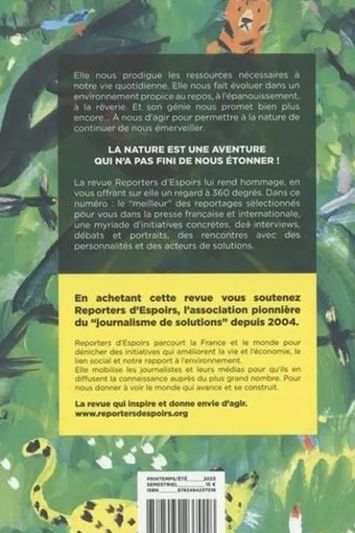 Reporters d'Espoirs N° 2, printemps-été 2023 : Nature : Vous n'avez encore rien vu !, Malika Souyah