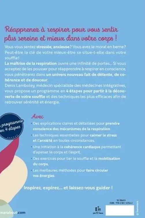 Respirer pour moins stresser, Denis Lamboley