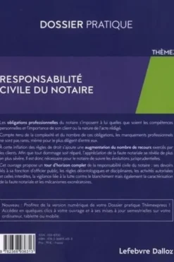 Responsabilité civile du notaire. 3e édition, Cécile Biguenet-Maurel