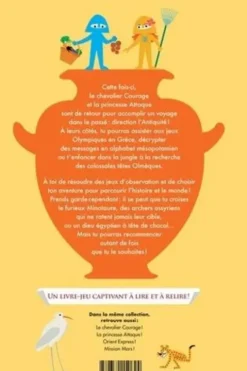 Retour vers l'Antiquité ! Un livre-jeu dont tu es le héros ou l'héroïne, Delphine Chedru