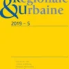 Revue d'économie régionale et urbaine N° 5/2019 : Varia, Armand Colin