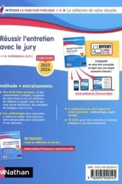 Réussir l'entretien avec le jury. Edition 2023-2024, Pascal Tuccinardi