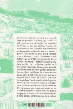 S'adresser à tous. Théâtre et industrie culturelle, Diane Scott