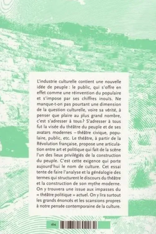 S'adresser à tous. Théâtre et industrie culturelle, Diane Scott