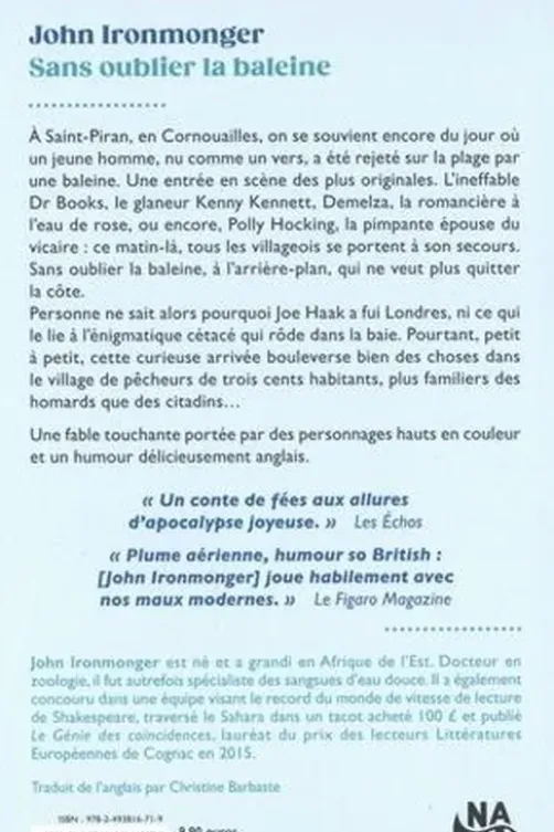 Sans oublier la baleine, John Ironmonger