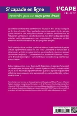 S'capade en ligne. Apprendre grâce aux escape games virtuels, Mélanie Fenaert