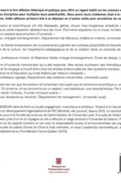 Sciences et arts. Transversalité des connaissances, Virginie Francoeur