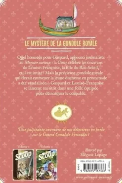 Scoop à Versailles Tome 3 : Le mystère de la gondole royale, Annie Pietri