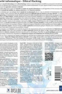 Sécurité informatique. Ethical Hacking, Apprendre l'attaque pour mieux se défendre, 6e édition, Jacques Beirnaert-Huvelle