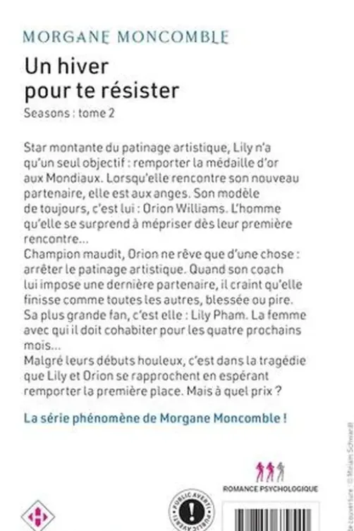Seasons Tome 2 : Un hiver pour te résister, Morgane Moncomble