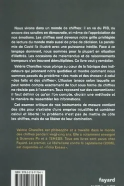 Se libérer de la domination des chiffres, Valérie Charolles