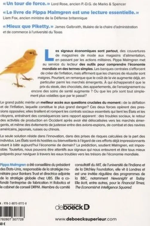 Signaux. Comment sorienter dans un monde économique instable grâce aux signaux du quotidien, Pippa Malmgren