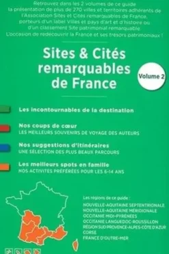 Sites et Cités remarquables de France. Tome 2, Edition 2021, Michelin