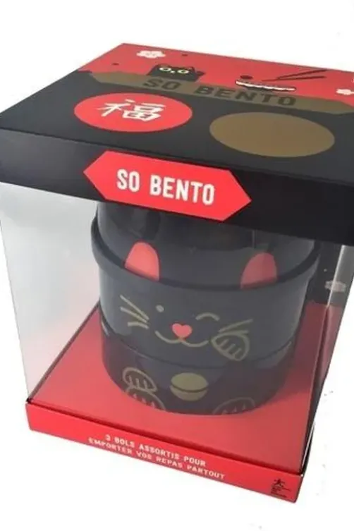 So Bento. Coffret avec 3 bols assortis pour emporter vos repas partout !, Isabelle Guerre
