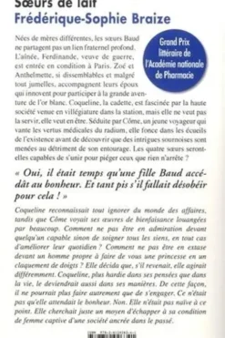 Soeurs de lait, Frédérique-Sophie Braize