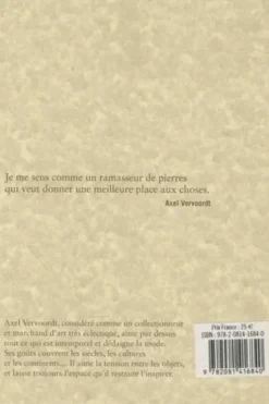 Souvenirs et réflexions, Axel Vervoordt