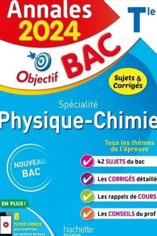 Spécialité Physique-Chimie Tle. Sujets & corrigés, Edition 2024, Frédérique de La Baume