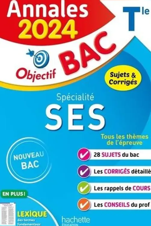 Spécialité SES Tle. Sujets & corrigés, Edition 2024, Laurent Braquet
