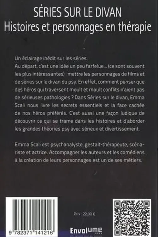 Séries sur le divan. Histoires et personnages en thérapie, Emma Scali
