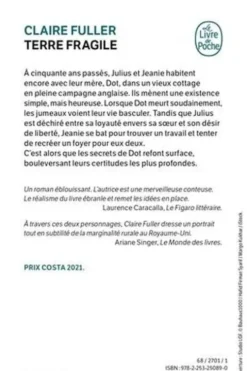Terre Fragile, Claire Fuller