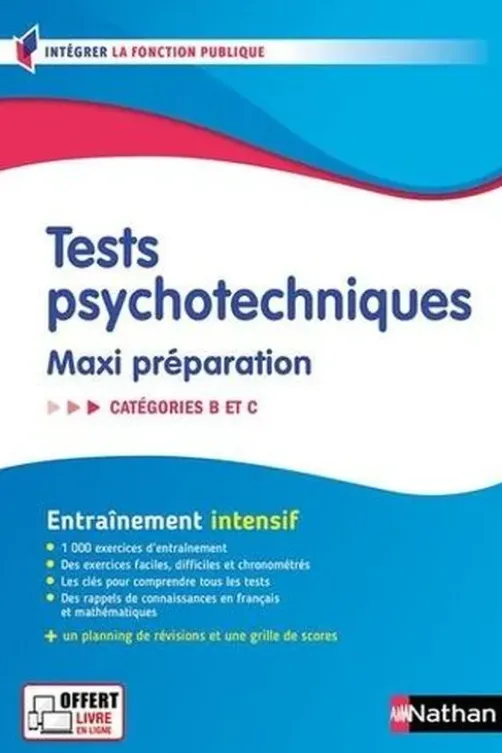 Tests psychotechniques. Maxi préparation Catégories B et C, Elisabeth Simonin