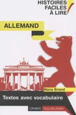 Textes avec vocabulaire allemand, Maria Briand