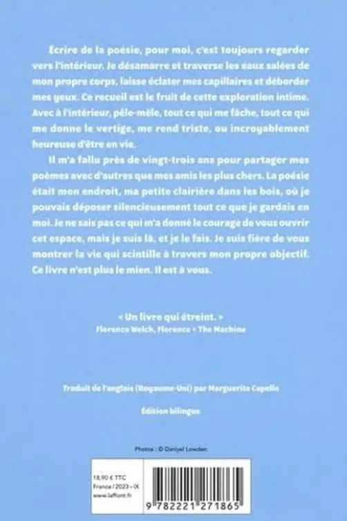 The Magic Border. Poèmes et fragments de My Soft Machine, Edition bilingue français-anglais, Arlo Parks