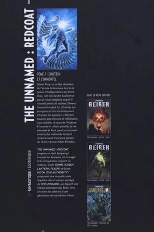 The Unnamed : Redcoat Tome 1, Geoff Johns