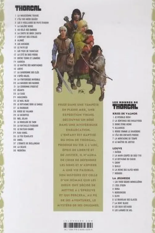 Thorgal Tome 2 : L'île des Mers gelées, Grzegorz Rosinski