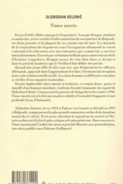 Timor mortis, Slobodan Selenic