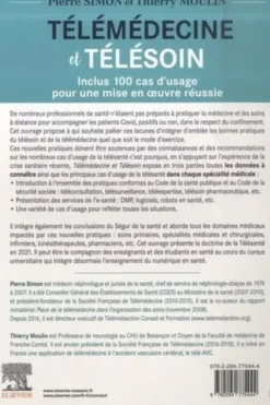 Télémédecine et télésoin. Inclus 100 cas d'usage pour une mise en oeuvre réussie, Pierre Simon