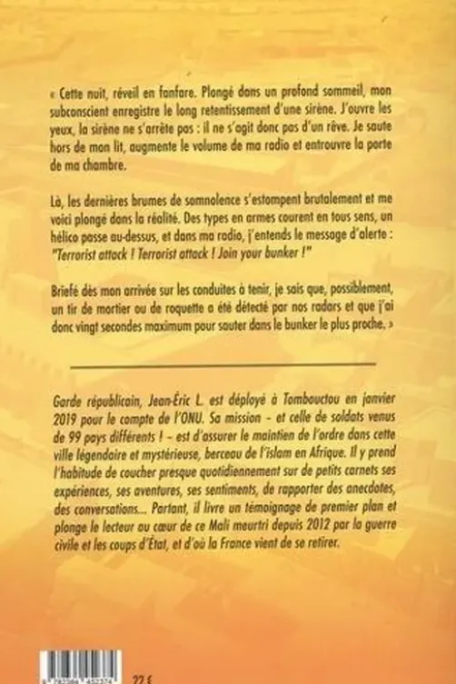 Tombouctou. Journal de marche. Mali, 2019, Jean-Eric L.