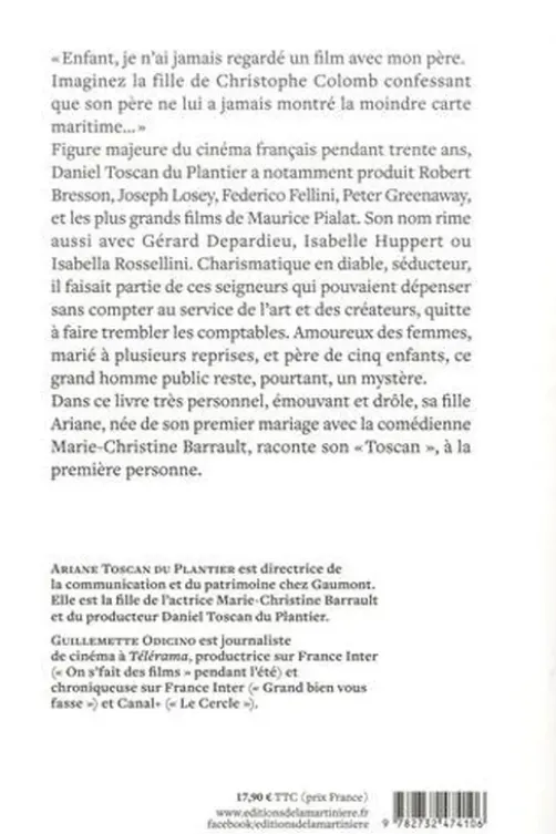 Toscan, papa et moi, Ariane Toscan du Plantier