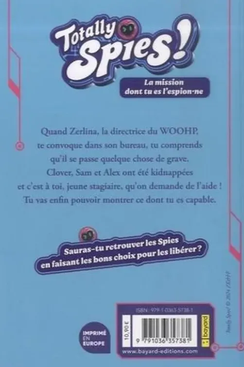 Totally Spies ! : La mission dont tu es l'espion.ne. Deviens membre du Woohp World, Lou Allori