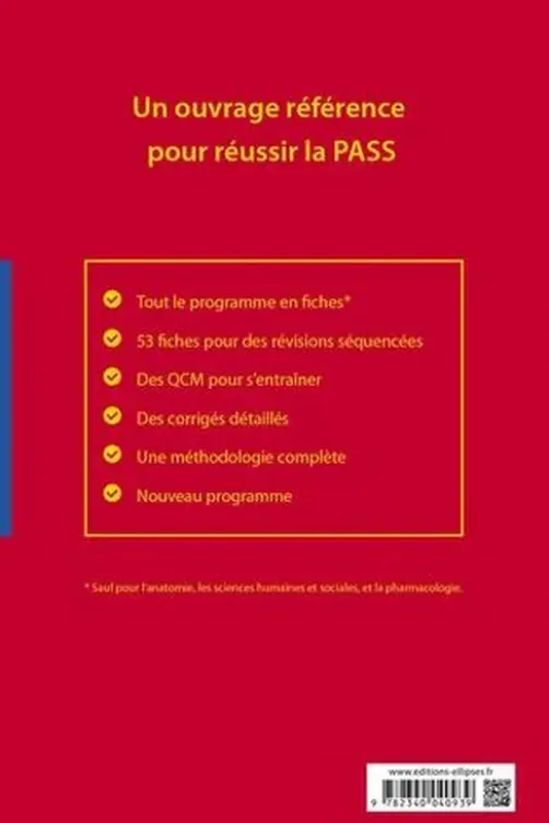 Total PASS & LAS en fiches. Edition 2020, Jean Périsson