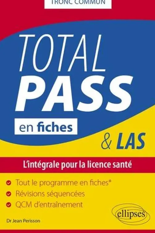 Total PASS & LAS en fiches. Edition 2020, Jean Périsson