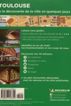 Toulouse. Edition 2022. Avec 1 Plan détachable, Michelin