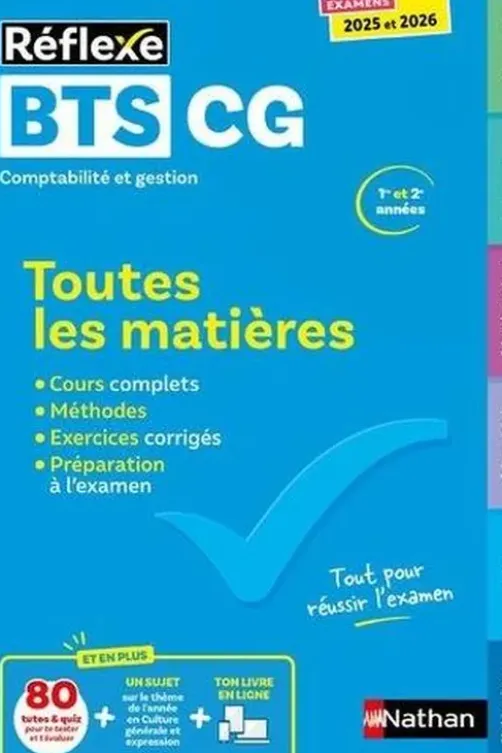Toutes les matières BTS CG 1re et 2e années. Edition 2025-2026, Pascal Besson