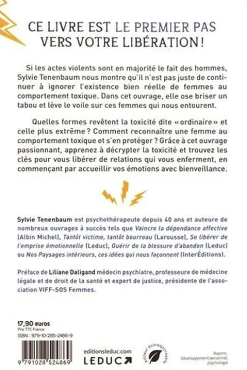Toutes ne sont pas des anges ! Reconnaître les femmes au comportement toxique et s’en protéger, Sylvie Tenenbaum