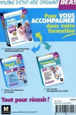 Tout le DEAS en QCM + QROC + cas concrets. IFAS Diplôme d'Etat aide-soignant, modules 1 à 8, 3e édition, Kamel Abbadi